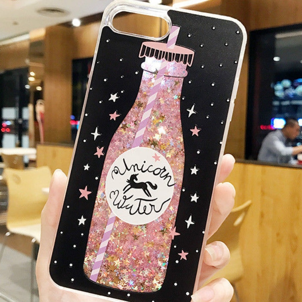 Host Pick New*Unicorn Water Pink iPhone X Case